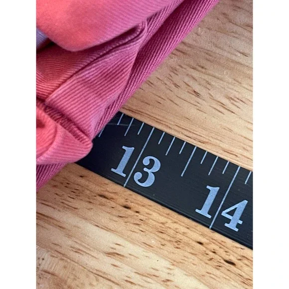 NEW NWT Peter Millar Washed Twill Flat Front Men's Pants Sport Red 36" x 37.5" - Picture 6 of 11